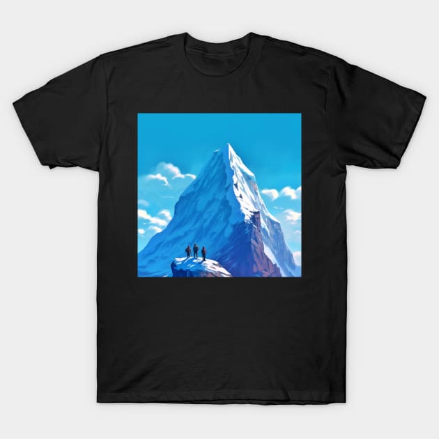 Summit T-Shirt by The Alien Boy Art